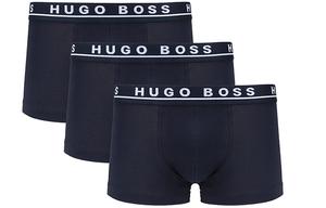 Трусы мужские HUGO BOSS комплект из 3 штук темно-синий