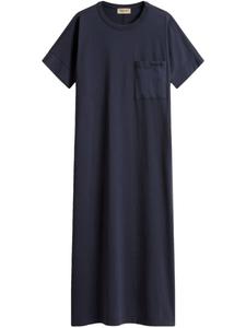 Платье-кимоно Woolrich средней длины, синий