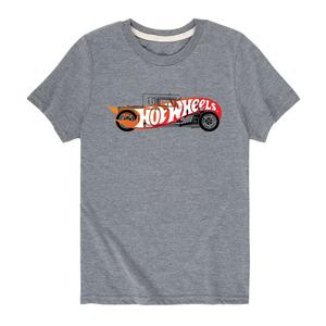 Футболка Hot Wheels Hot Rod с логотипом для мальчиков 8–20 лет Licensed Character