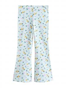 Next Леггинсы с расклешенным низом в небесно-голубом цвете