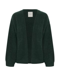 Вязаный кардиган Part Two Rastina, темно-зеленый