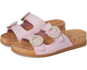 Сандалии Anne Klein Happy, цвет Pink Raffia