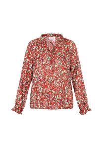 Блуза IZIA, Wine Red/Melon