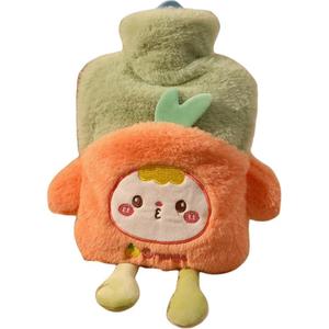 Плюшевая кукла-грелка с отстегивающейся рукавицей в виде фрукта, высота 19см/26см Howard
