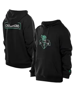Мужская черная толстовка с капюшоном New York Liberty Champions Premium New Era
