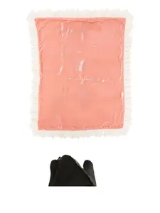 Плед с оборками Jesurum Baby, розовый