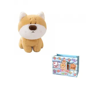 Милые лечебные плюшевые куклы Shiba Inu Husky высотой 18см/28см MORTEN SOLUM