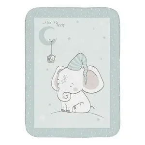 Детское одеяло Kikkaboo Elephant Time Super Soft, 110/140 см, прозрачный