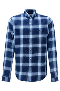 Рубашка обычного кроя на пуговицах Salsa Jeans Birmingham, пятнистый синий