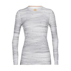 Термофутболка Icebreaker W 200 OASIS LS CREWE SKI TRACKS