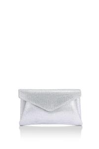 Сумка-клатч "Звездный взгляд" Carvela, серебро