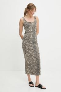 Джинсовое платье Answear.Lab, бежевый