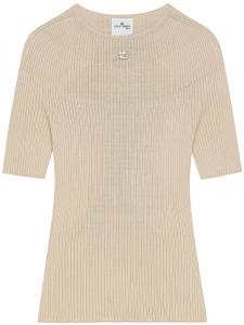 Courrèges топ Solar, нейтральный