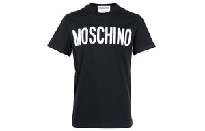 Футболка с логотипом MOSCHINO, черная