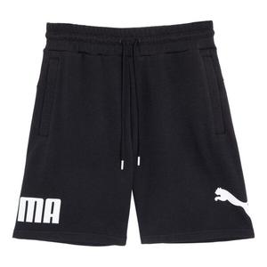 Шорты logo casual shorts 'black' Puma, черный