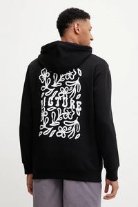 Хлопковая толстовка Elaho Picture, черный