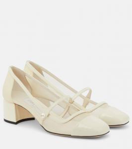 Туфли-лодочки Mary Jane Bridal Elisa 45 mesh Jimmy Choo