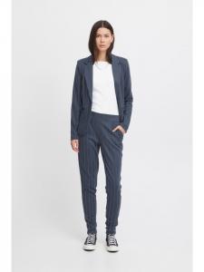 ICHI Повседневные брюки IHRUTI, стандартный крой, цвет Total Eclipse