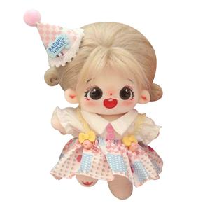 Вязаная шерстяная плюшевая кукла высотой 20 см Happy Fish