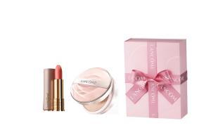 LANKOU It's My Air Cushion, маленький круглый кулон помада бокс лимитированная серия наборов для макияжа легко растушевывается 14g+3.4g LANCOME