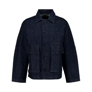 Куртка Lemaire Boxy Jacket 'Denim Indigo'