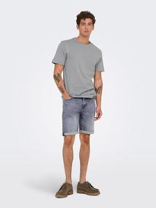 Футболка ONLY & SONS, серый