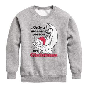 Флисовый свитшот с рисунком Garfield Christmas Morning для мальчиков 8–20 лет Licensed Character