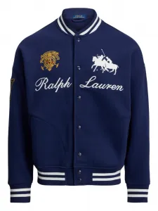 Куртка с двойным логотипом-пони Polo Ralph Lauren, синий