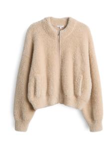 Вязаный кардиган OPUS Dores, бежевый