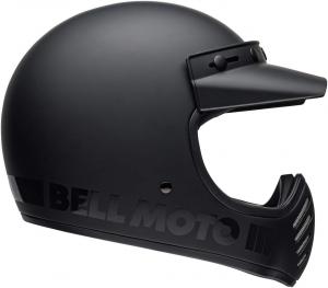 Шлем BELL Moto-3 Classic Matte/Gloss Blackout X-Large, Matte/Gloss Black Classic