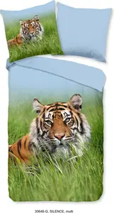 Пододеяльник Good Morning 135x200 + 1* 80x80 см - тигр Muller Textil