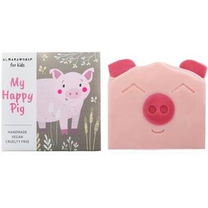 Almara Мыло ручной работы для детей My Happy Pig, с ароматом груши, 100г