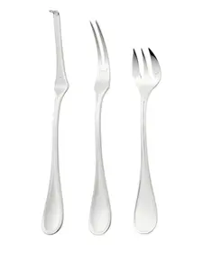 Набор Albi Seafood Duo из шести предметов Christofle, серебристый