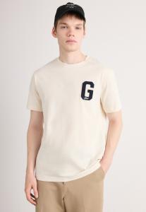 Футболка GANT BADGE, Cream/Sand