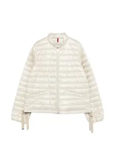 Стеганая куртка Azalee с завязками Moncler, белый