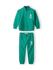 Minoti Комплект из 2 предметов: спортивный костюм 23fleece202 зеленого цвета