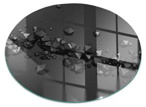 Стеклянная тарелка Tulup Nivaro, 50 х 50 см