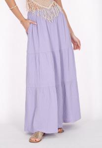 Юбка макси IZIA, фиолетовый