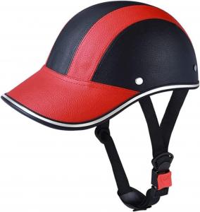 Шлем винтажный Koliyn для езды на велосипеде, красный