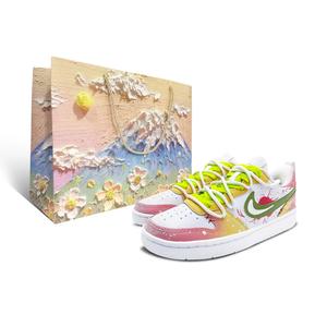 Детские скейтерские кроссовки Court Borough для младших школьников Nike, белый/розовый