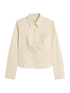 Блуза Bershka, песочный