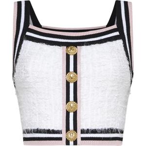 BALMAIN Футболка женская белая