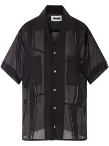 Рубашка из хлопка Мальяно Magliano, черный