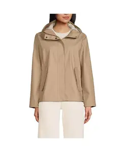 Женская водонепроницаемая куртка-дождевик Squall Lands' End, коричневый/бежевый