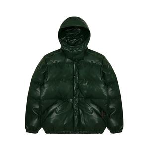 Куртка пуховая из искусственной кожи A Bathing APE Quiled Faux leather Down Jacket Aape, белый цвет IVE