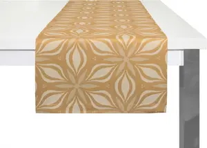 Настольная дорожка Adam "Retro Floret", экологически чистая 50х150 см, цвет curry