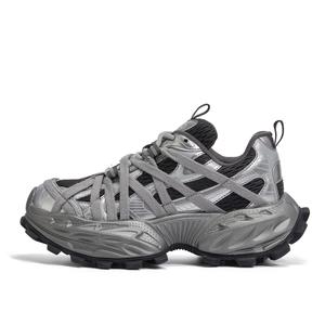 Hotwind Серые женские кроссовки на платформе, цвет Gray