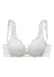 Бюстгальтер пуш-ап LASCANA, белый