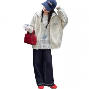 Детский топ Disney, серо-белый