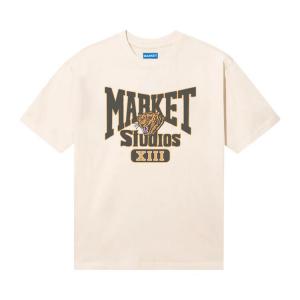 Футболка Market Studios T-Shirt Ecru, кремовый